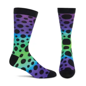 Polka Prisms Mens Sock