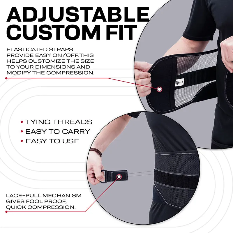 RDX SB FlexDIAL Adjustable FDA Approved Lumbar Back Support Brace