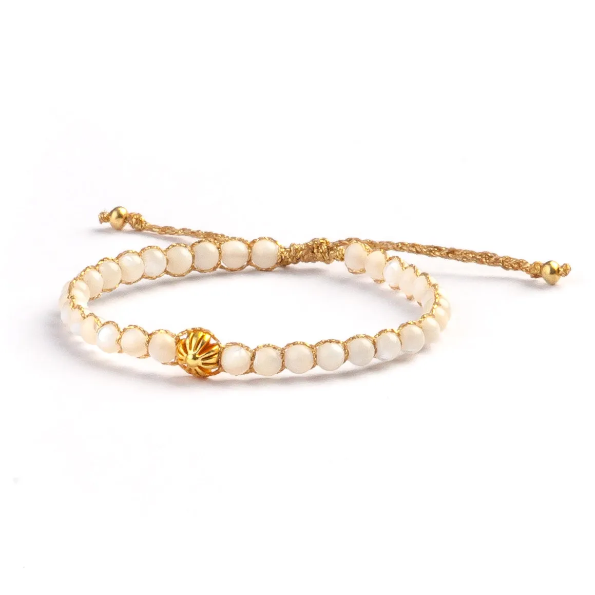 SEASHELL GOLD BRACELET women's