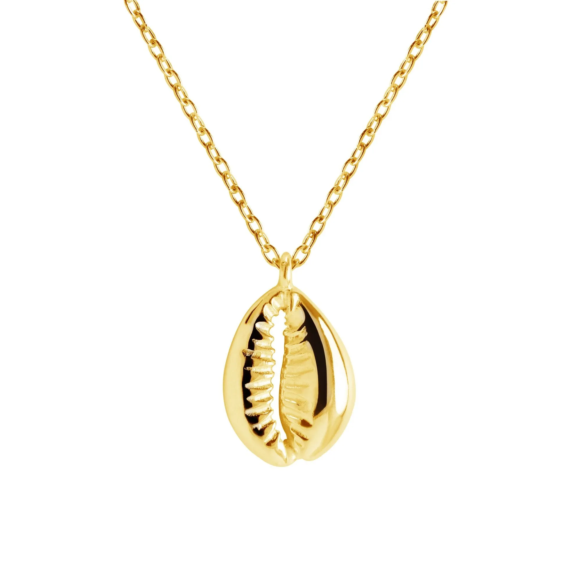 Seashell Gold Necklace