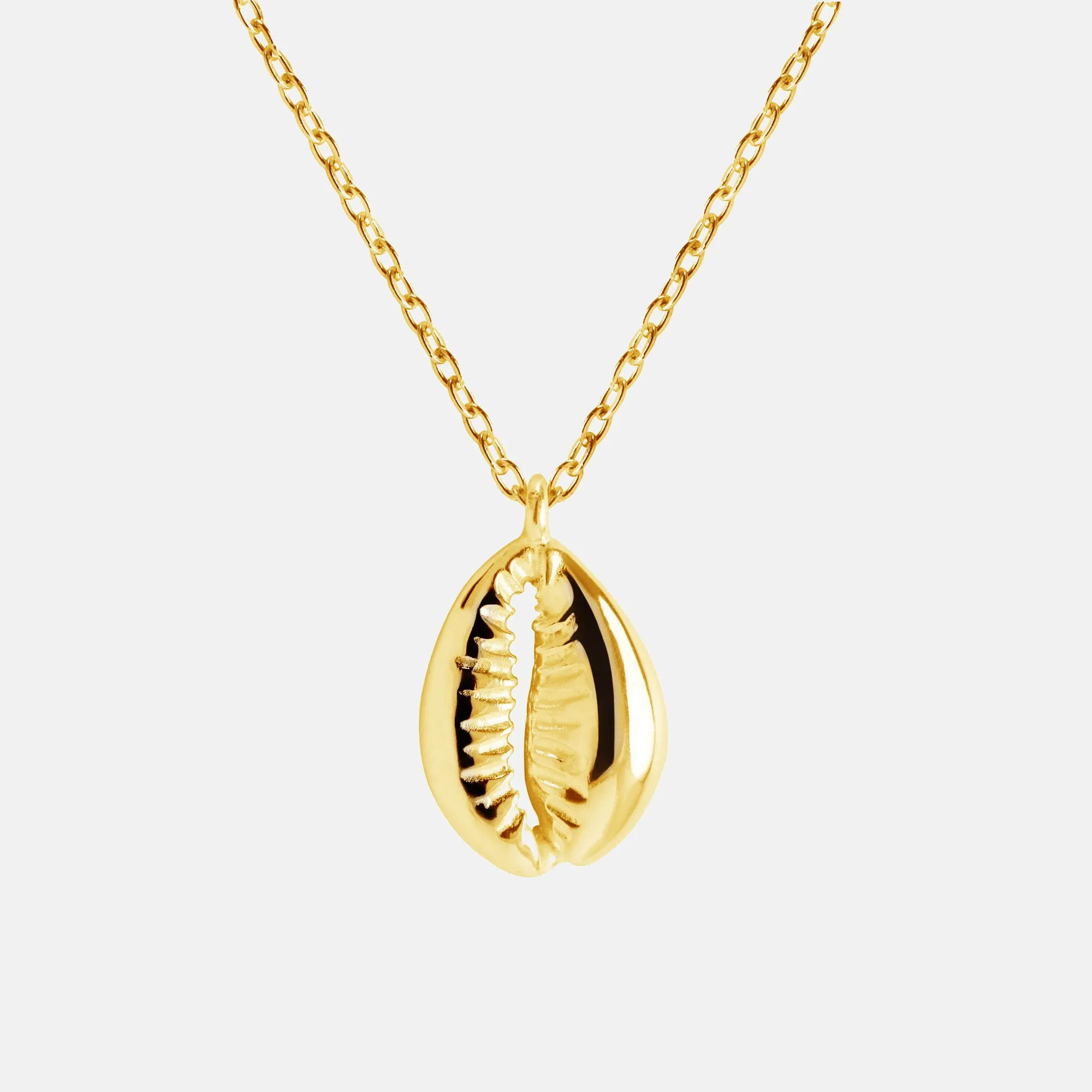 Seashell Gold Necklace