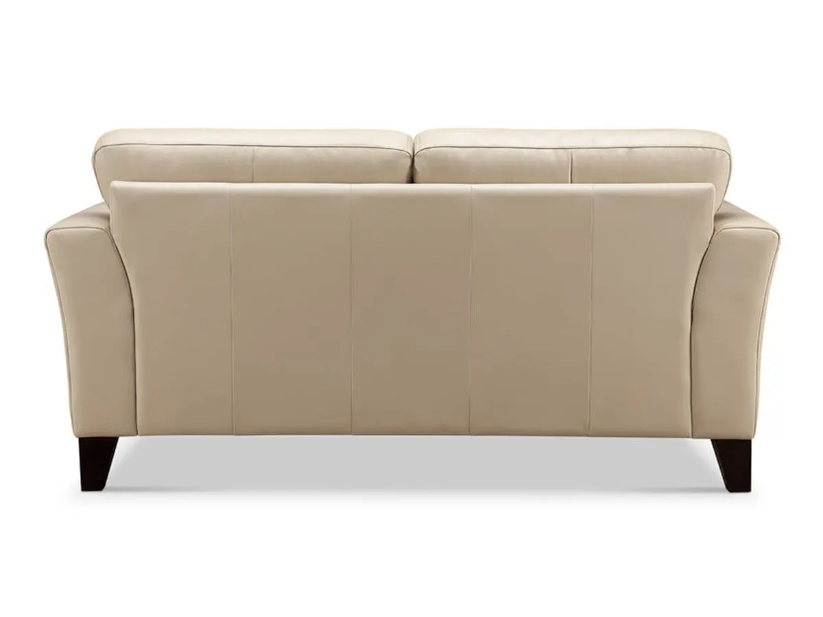 Swinton Leather Loveseat