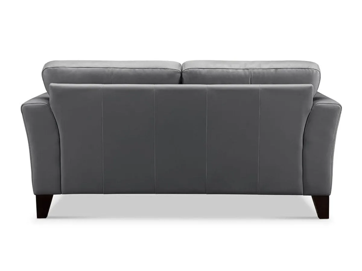 Swinton Leather Loveseat