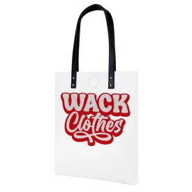 Wack Clothes Regular PU Leather Tote Bags