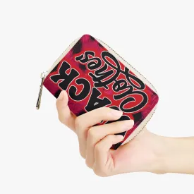 Wacky Short Type Zipper Card Holder