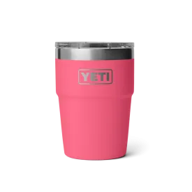 Yeti Rambler 16 Oz Pint Stackable Cup Tropicl Pink